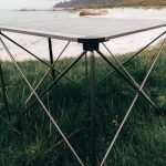 Turbord ved stranda i Lofoten