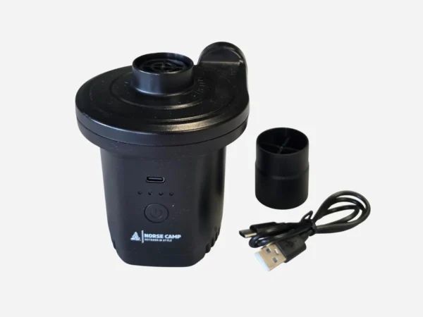 produktbilde av elekstrisk pumpe med tilbehør