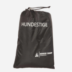 frilagt bilde av svart pose til taktelt hundestige