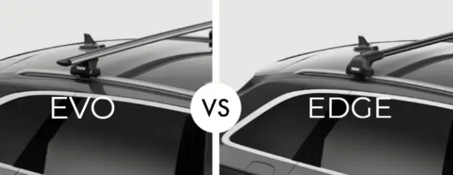 2 biler med takstativ på